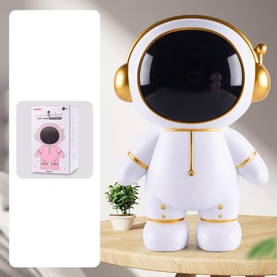 Creatieve Ruimtevaarder Spaarpot Onbreekbaar Kinderen Kinderen Geld Munt Spaarpot Astronaut Opbergdoos Verjaardagscadeaus Speelgoed black