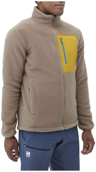 Millet Cimaï Sherpa Fleece Met Volledige Rits Grijs XL Man