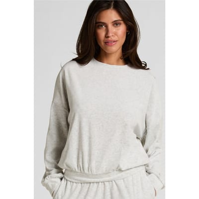 Hunkemöller Velours Top Grijs