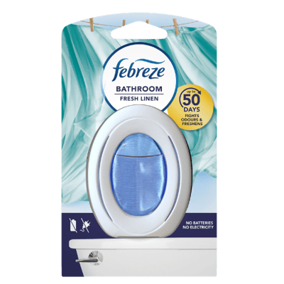 Febreze Fresh Linen Luchtverfrisser voor de Badkamer - 7,5 ml