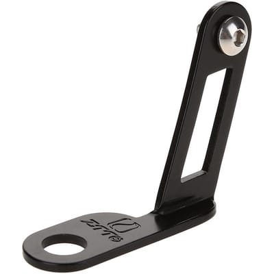ZTTO Duurzame Aluminiumlegering Fiets Race Nummerplaat Houder Beugel Montage(Zwart) black