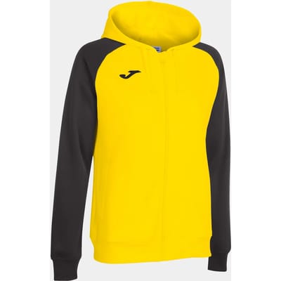 Joma Academy Iv Sweatshirt Met Rits Geel,Zwart M Vrouw