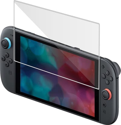 ChiGuard Screenprotector Geschikt voor Nintendo Switch 2 Screenprotector - Beschermglas - Curved - GuardCover