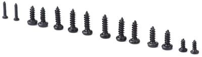 1000 Stuks Mini Schroeven - Zelftappende Schroeven met 1mm Kop, Perfect voor Modelbouw en Reparaties