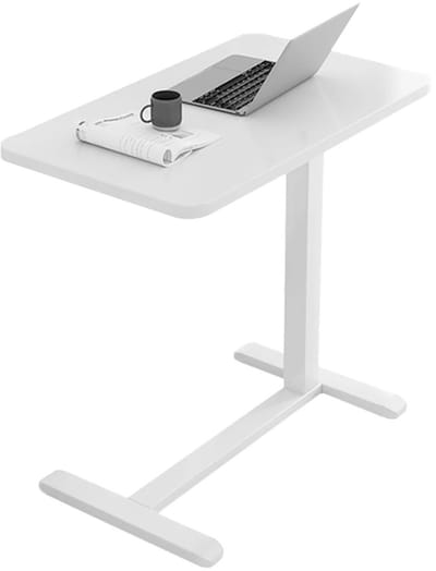 uJOY Verstelbaar laptopbureau - Mobiele werktafel met wieltjes - Verstelbaar laptopbureau - Ergonomische zit-sta tafel