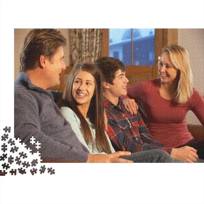 Gepersonaliseerde Puzzel - Foto Puzzel Hout - Ontspannen en Geheugen - Met Bonus Poster - 1000 Stukjes - Stijl