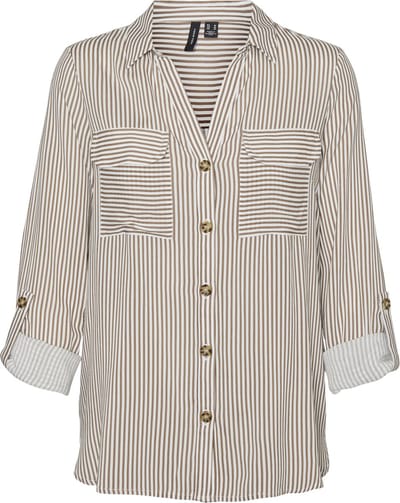 VERO MODA - VMBUMPY L/S SHIRT NEW WVN GA Dames Blouse
