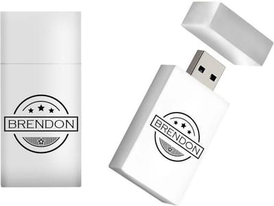 BRENDON naam kado verjaardagscadeau cadeau usb stick 16GB - naam cadeau, gefeliciteerd cadeau