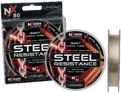 Colmic Steel Resistance Monofilament 300 M Goud 0.180 mm
