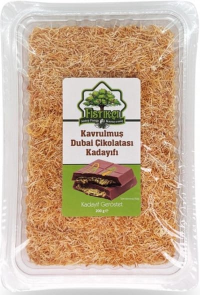 Fistikci Geroosterde Kadayif - 200g - Geschikt voor Dubai Chocolade en Kunefe - Dubai Reep - Chocolade uit Dubai