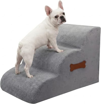 Hondentrap 3 Treden - Huisdier trap - Huisdieren helpen - Hoge dichtheid schuim - 60 x 40 x 40 cm