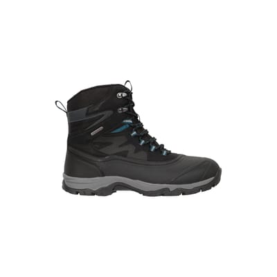 Mountain Warehouse Heren Ultra Piste Basher Waterdichte Sneeuwlaarzen (Zwart)
