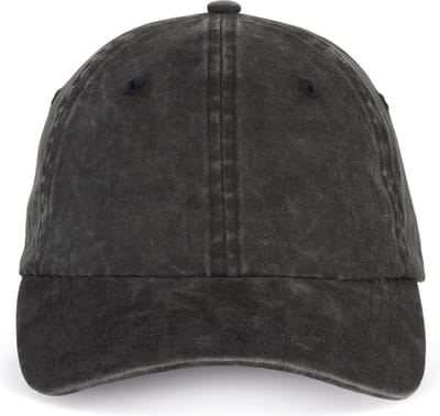 Native Spirit Ecologische en verwassen pet uniseks NS040 - Washed black - One size