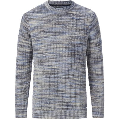Babista herren Trui - 48/50 - blauw - Plus Size