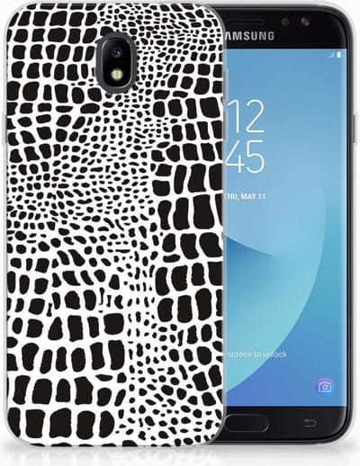 Samsung Galaxy J7 2017 | J7 Pro TPU Hoesje Slangenprint