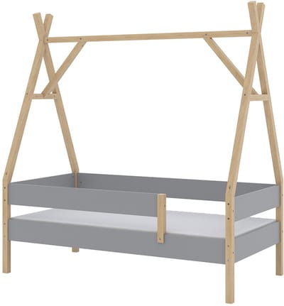 Vitalispa Bali Tipibed – 80x160 cm met matras Grijs