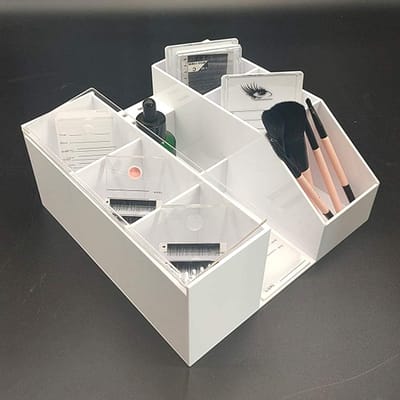 Luxe Opbergdoos voor Wimpers en Make-up Accessoires | Stof- en Waterdicht