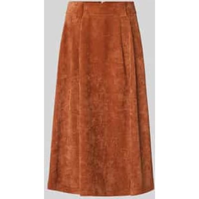 Midirok in ribfluweel-look