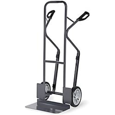 ESD steekwagen fetra - stalen -met ESD schep - dragvermogen 300 kg - leigrijs
