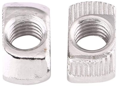 Set Sliding T Nuts voor Aluminium Profielen - Gegalvaniseerd Koolstofstaal, EU30-M6×16.5mm×8mm, Duurzaam en Sterk