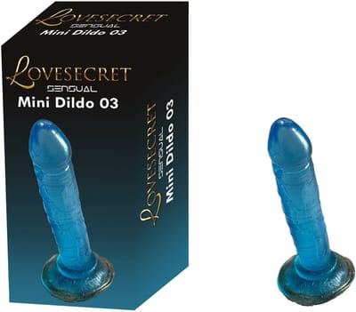 Lovesecret Sensual – LS33 – Mini Dildo 04 Flesh – Realistische Mini Dildo met Zuignap