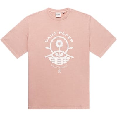 Daily Paper Pink Posom T-shirt Pink Size: XS | T-Shirts Outlet | Dames | Roze