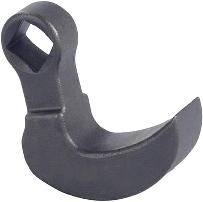 Mini Wrikleutel - Kleine Sleutel - Vastzetten Moeren - Vierkante Kop - 1 Aantal - Zwart
