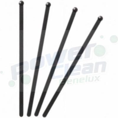 Jumada's - 50 stuks Zwarte Cocktailstirrers Roerstaafjes - 16,5 cm - Cocktail stokjes - Benodigdheid cocktails maken - Past mooi bij Longdrink cocktails