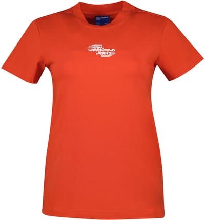 Karl Lagerfeld Jeans Slim T-shirt Met Korte Mouwen Oranje XS Vrouw