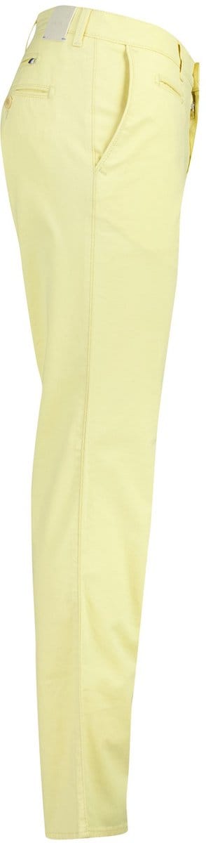 Chino Brax Fabio modern fit geel