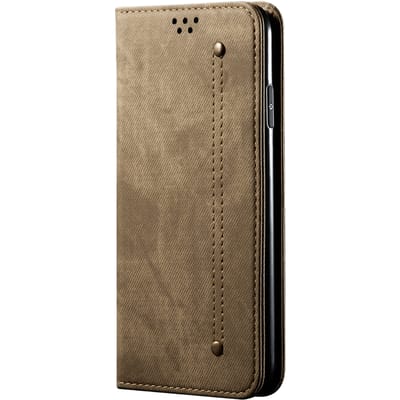 CaseBody OnePlus 12R Denim Bookcase Beige