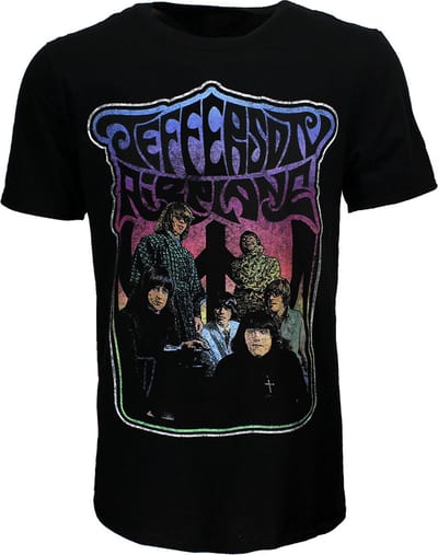 Jefferson Airplane Band Photo T-Shirt - Officiële Merchandise - S