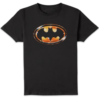 BATMAN Bat Logo Unisex T-Shirt - Black - S - Zwart