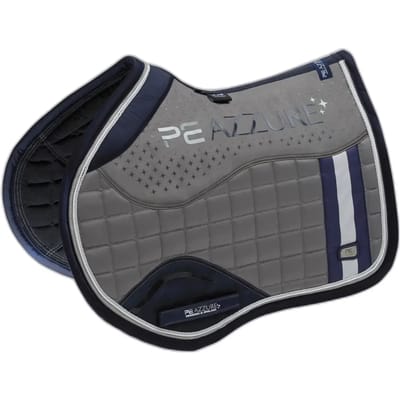 Antislip satijnen zadeldek voor paarden Premier Equine Azzure