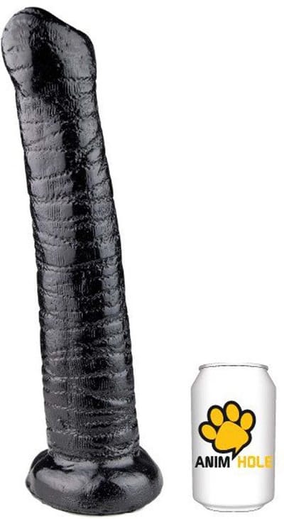 Gangbangster - Trunk - Dildo - 36 x 7,5 cm - PVC - Zwart