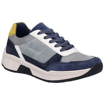Josef Seibel - MITCHELL 10 - Lage sneakersVrije tijdsschoenenHeren sneakers - Kleur: Blauw - Maat: 42