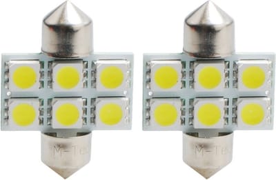 C5W 31mm autolamp 2 stuks wit | LED festoon SV8.5 1.44W - 12V DC