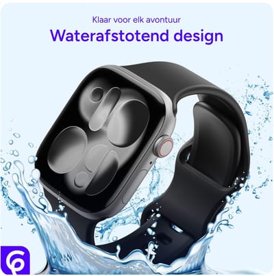 SBG Siliconen Bandje Geschikt voor Apple Watch SE 3 | 40MM | Sport Horlogeband Zwart