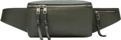 LIEBESKIND BERLIN Gordeltas Hera Sheep Natural Beltbag Cypress Green Donkergroen
