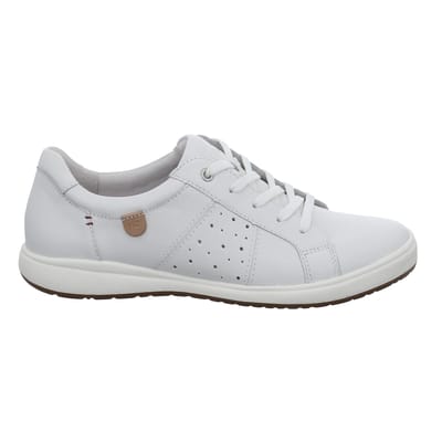 Josef Seibel - CAREN 01 - Dames veterschoenen - Kleur: Wit/beige - Maat: 37