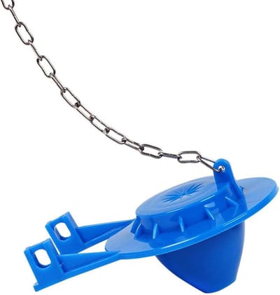 Toilet Spoelklep - Waterbesparend Reservoir - Sanitair Onderhoud - Precisie Afsluiting - 5 cm - Zwart