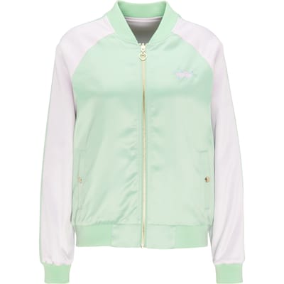 Mymo Omkeerbare jas Dames neo mint colorblock