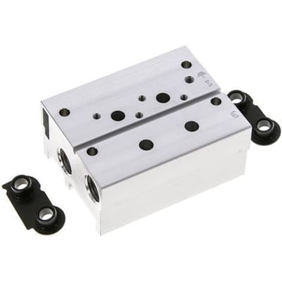 4xG1/4'' Manifold 2-Stations Festo 576465 VABM-B10-20S-G14-2-P3