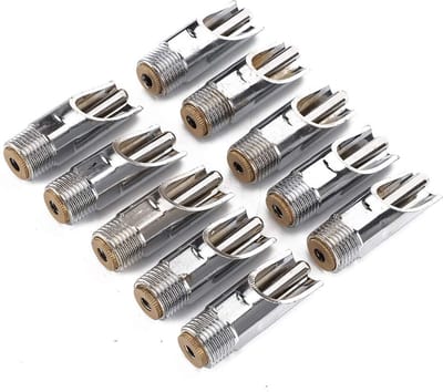 Dailygoods- Varkenswaterdispenser - 10 Stuks - Roestbestendig Metaal - Eenvoudige Installatie - Praktische Boerderijaccessoires - Goede Afdichting - Varkensdrinker
