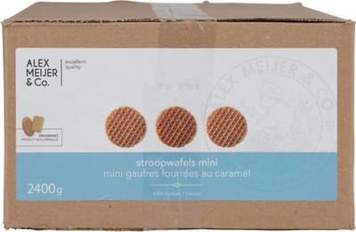 Alex Meijer Mini stroopwafels 2.4 kilo
