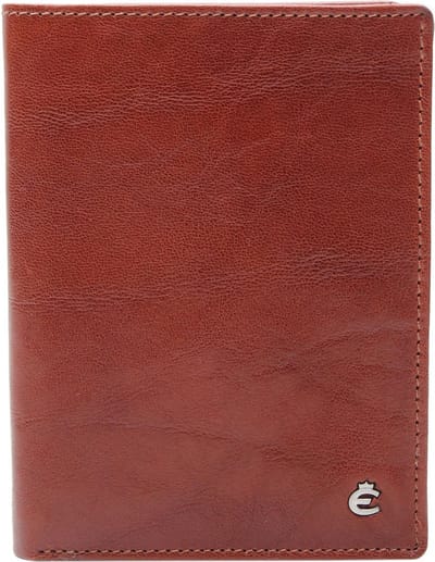 Esquire Kaarthoes Toscana Card Holder Brown Bruine