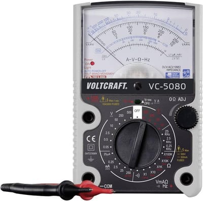 Analoge Multimeter - Spanningstester Stroommeter - Elektrische Metingen - Robuust Meetwerk - CAT III 500V - Multi