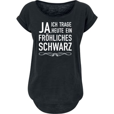 Sprüche - Fun T-shirt - Fröhliches schwarz - XS tot 5XL - voor Vrouwen - zwart