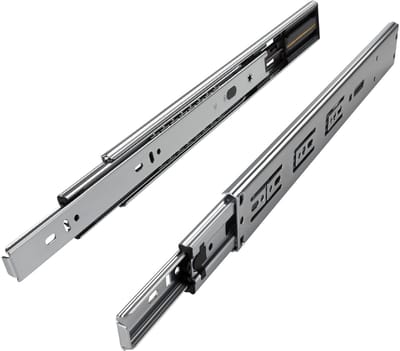 4 Paar (8) Volledig uitschuifbaar Ladegeleider KV1-45-H45-L450-SC Lengte 450 mm Draagkracht 45 kg gegalvaniseerd van SOTECH