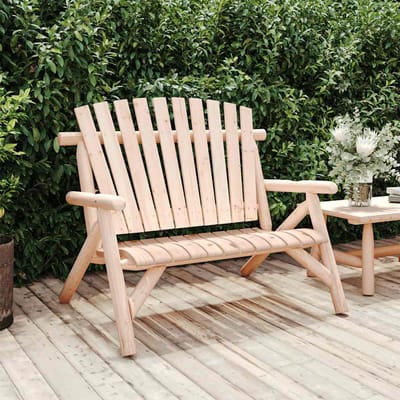vidaXL - Tuinbank - 2-zits - 119x85x98 - cm - massief - vurenhout